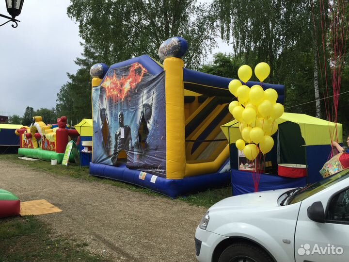 Батут аренда, лабиринт