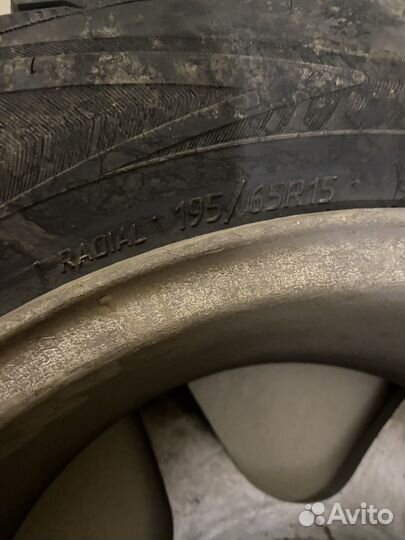 Диски с резиной r15