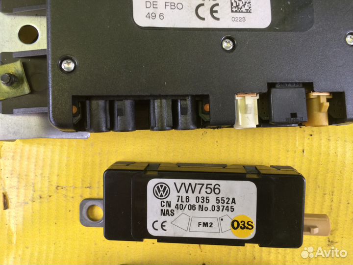 Антенна электрическая VW Touareg 2002-2010