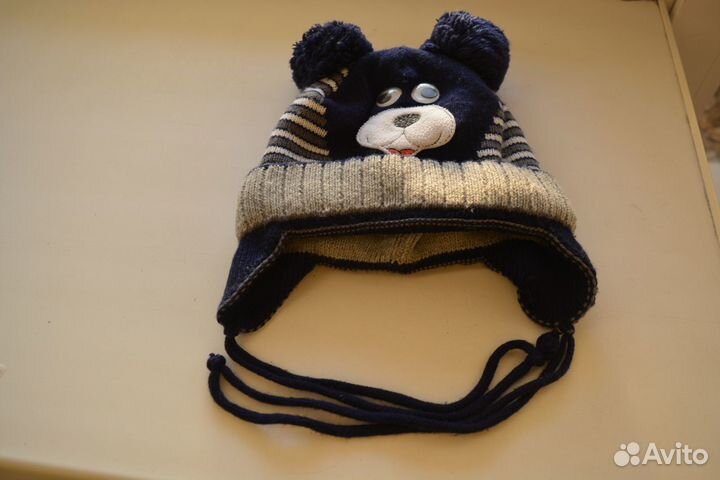 Шапки, шлемы на весну, осень, лето, зиму 4-9 лет
