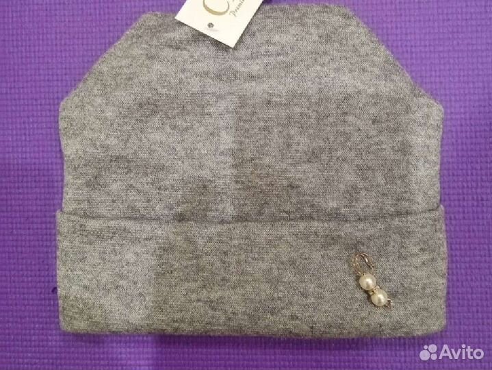 Комплект шапка и косынка