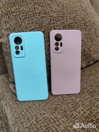 Силиконовый чехол на xiaomi 12 lite