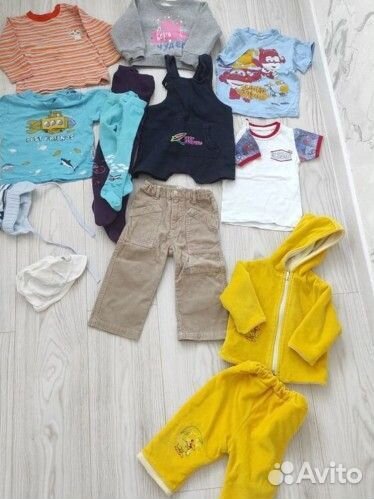 Бесплатно пакет одежды 1-2 года