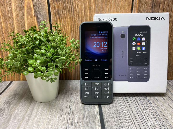 Телефон Nokia 6300 кнопочный