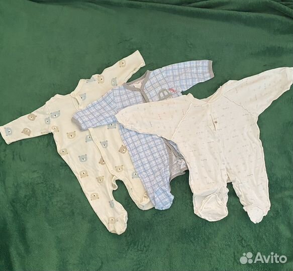 Пакет вещей на мальчика (0-3 мес)