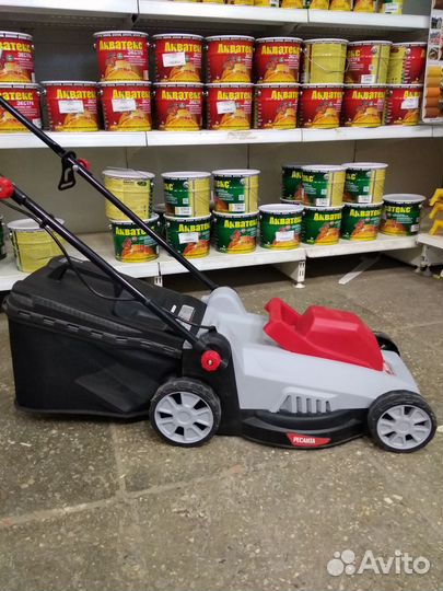 Газонокосилка электрическая Ресанта кр-1500 эт