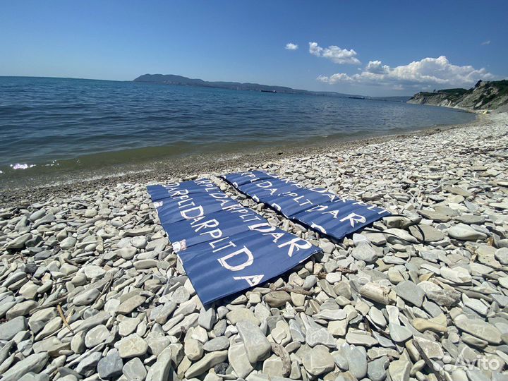 Пляжный коврик для галечного пляжа, антипесок