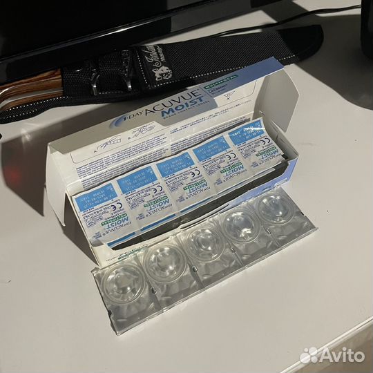 Линзы контактные acuvue moist multifocal