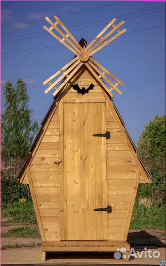 Уличный туалет с установкой
