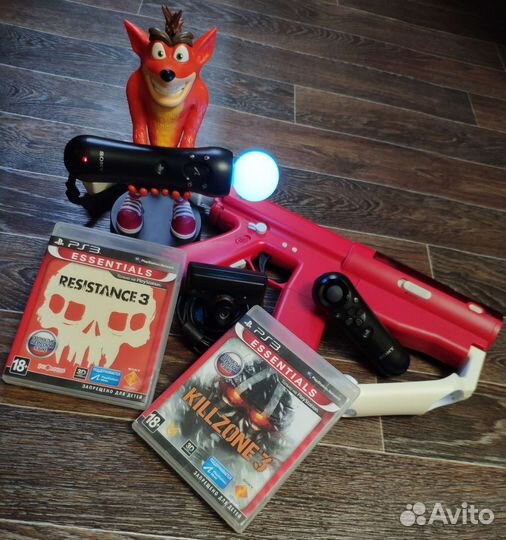 Ps3 Автомат Move/SharpShooter/Navigator/Игры