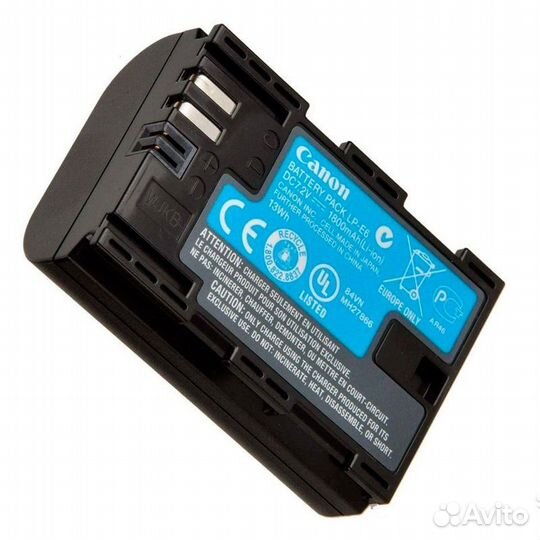 Аккумулятор для камеры Canon (LP-E6) EOS 6D, 60D