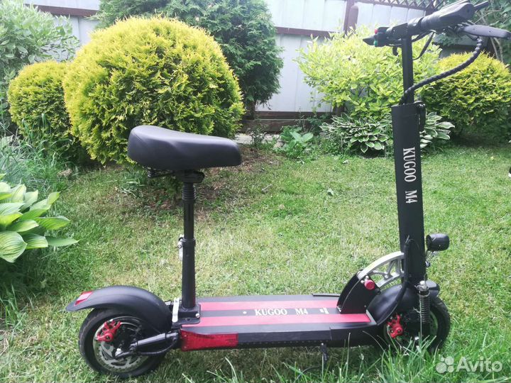 Электро самокат kugoo M4 пробег 140 км