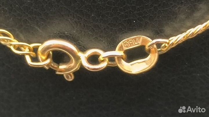 Золотая цепь 585 пробы массой 3 грамма (41 см)