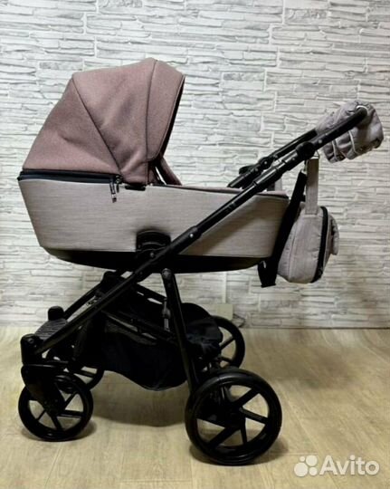 Коляска 2 в 1 adamex+ велосипед - коляска с ручкой