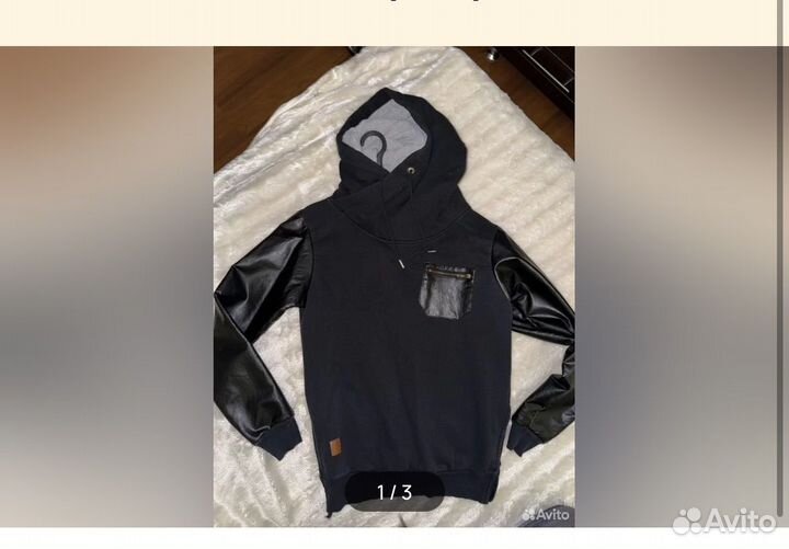 Толстовка black star оверсайз на флисе