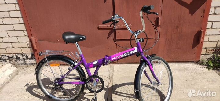 Велосипед складной novatrack TG-24 (24'' 6 скор.)