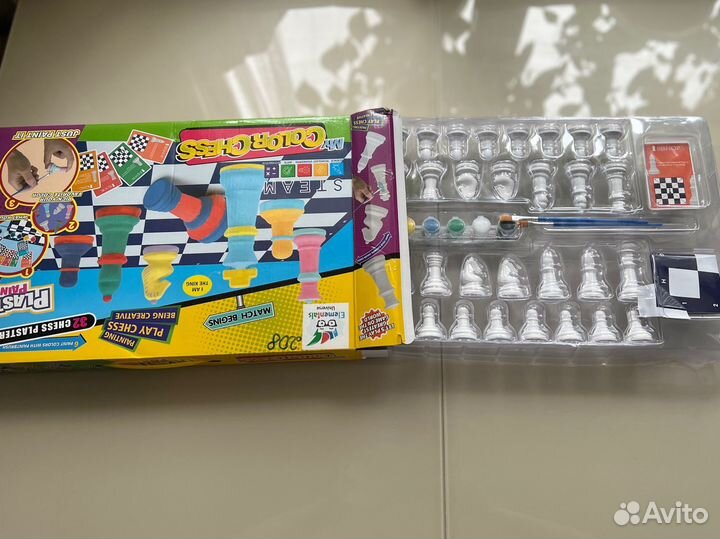 Шахматы, набор для творчества, новый