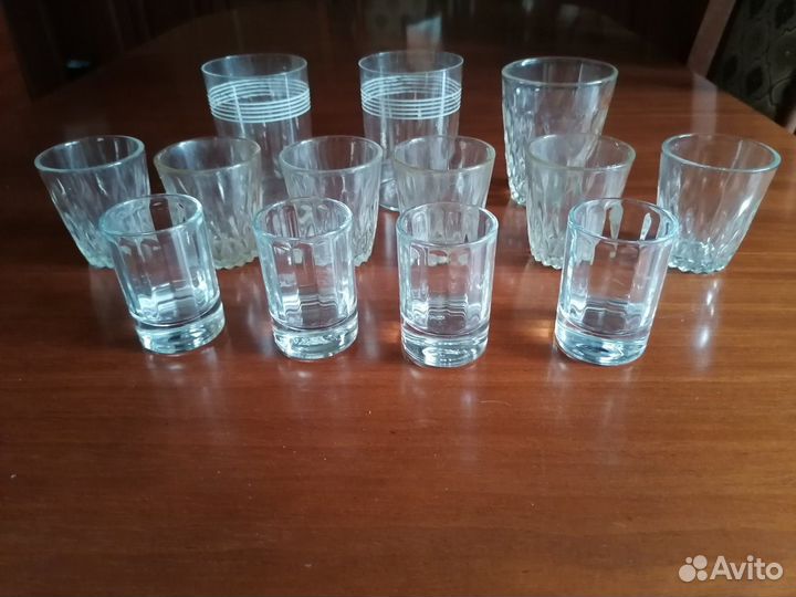 Стопки/шот/стаканы стекло