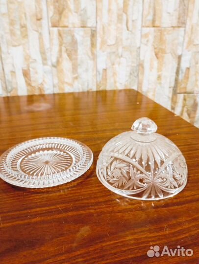 Конфетница СССР масленка СССР