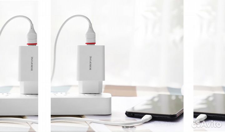 З/У 3 ампера + кабель micro USB