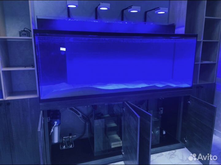 Новый аквариум на 1000 л