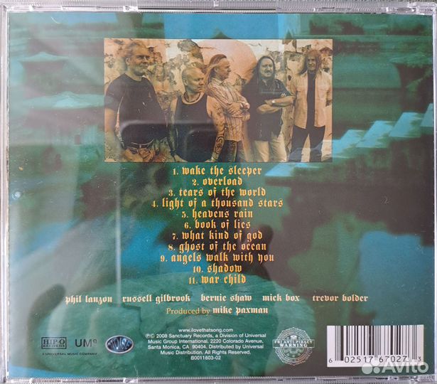 CD Uriah Heep - Wake the Sleeper 2008 USA фирмa