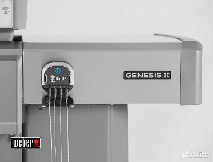 Газовый гриль weber genesis II E-310 GBS черный +