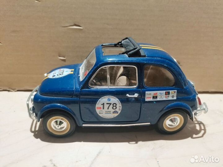 Fiat 500 burago 1:16
