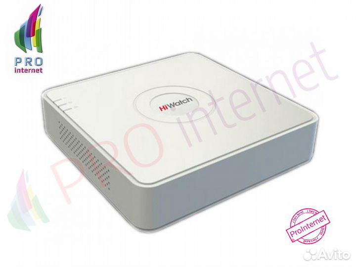 IP видеорегистратор Hiwatch DS-N204P(B) POE