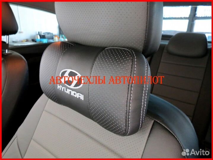 Чехлы Автопилот Hyundai Solaris 2 из экокожи