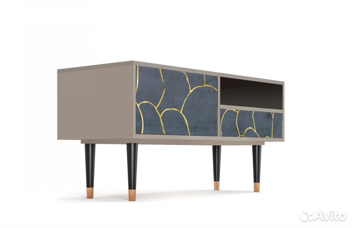 Тв-тумба T3 - Сатин - Blue Lagoon