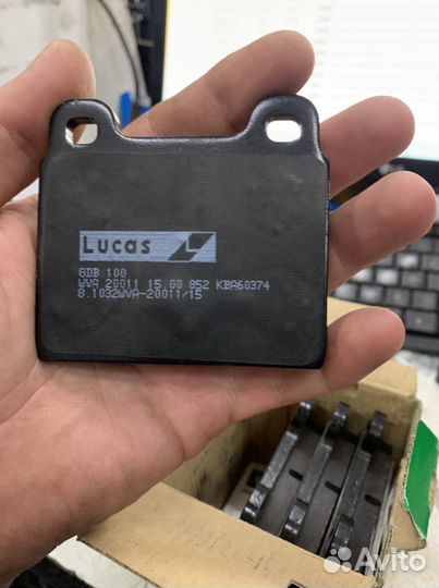 Колодки gdb100 trw/lucas