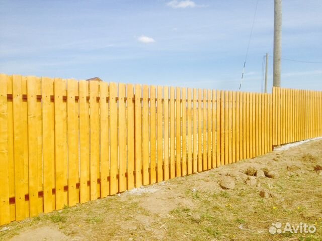 Штакетник для забора деревянный купить в Йошкар-Оле | Товары для дома и ...