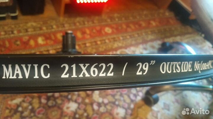 Вилсет 29 mavic 24 плоские спицы,под Shimano HG