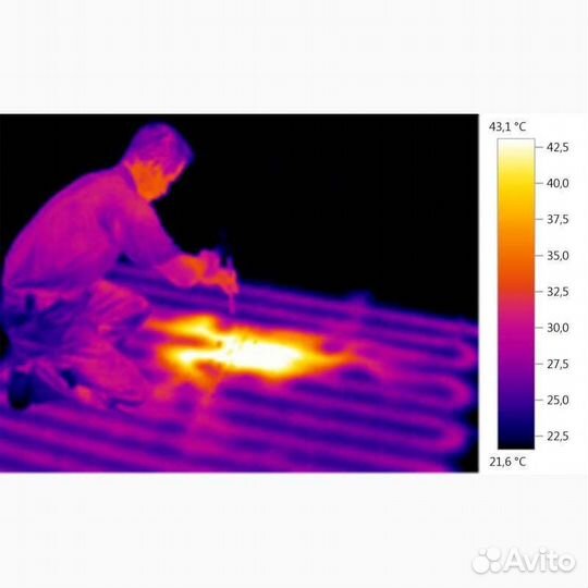 Тепловизионное обследование поиск утечки воды