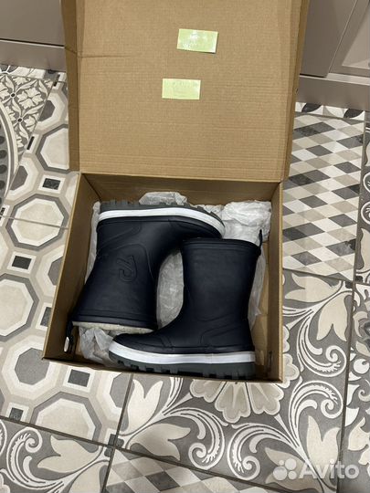 Резиновые сапоги reima утепленные