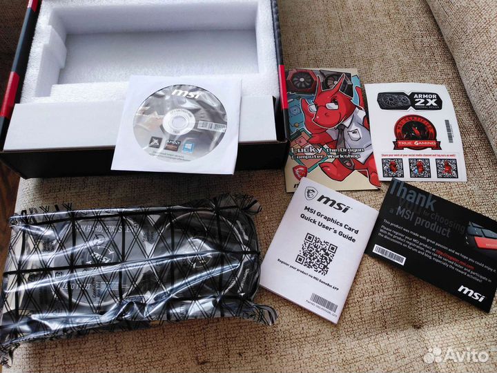 Видеокарта Radeon RX 570 Armor 4gb