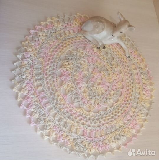 Вязанные салфетки
