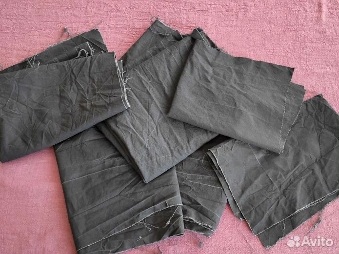 Конопляная ткань. Отрез ткани