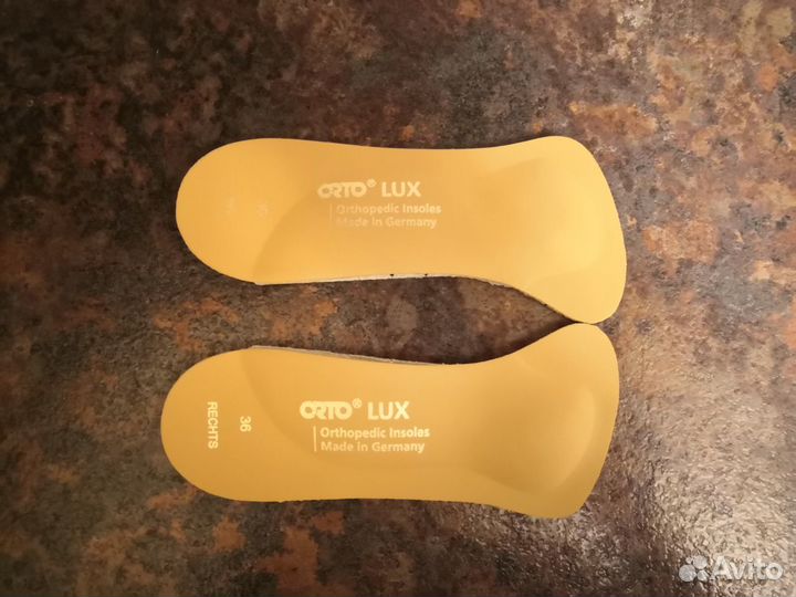 Полустельки ортопедические orto LUX