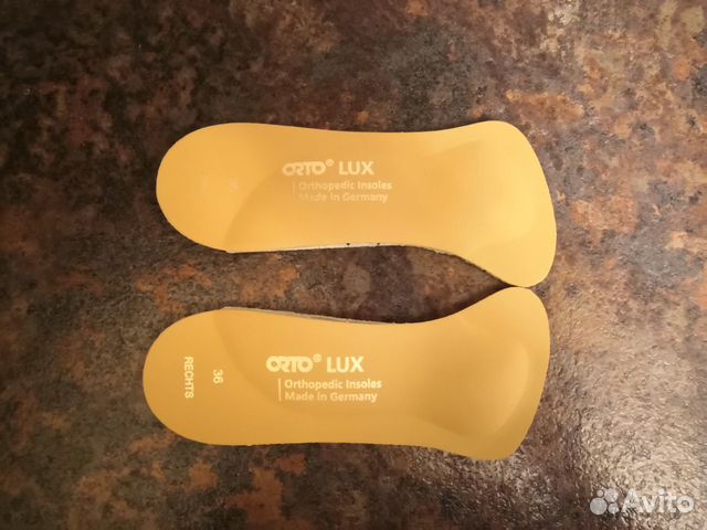 Полустельки ортопедические orto LUX