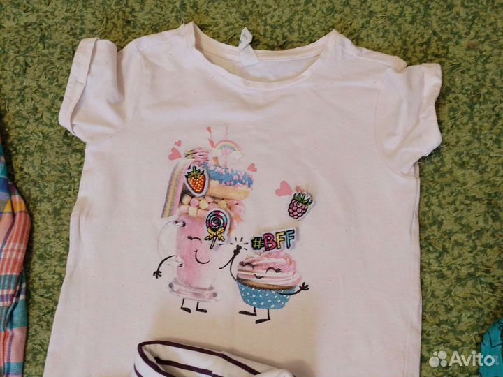 Вещи пакетом на девочку 128