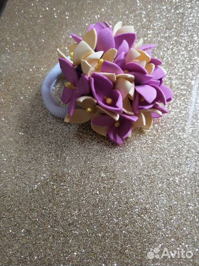 Заколка для волос ручной работы