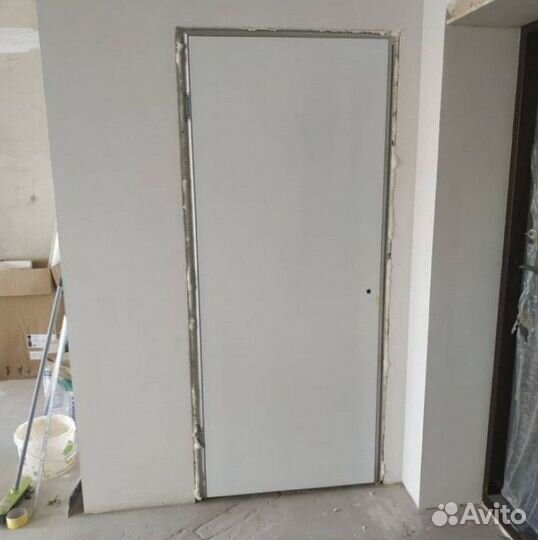 Скрытые двери под отделку