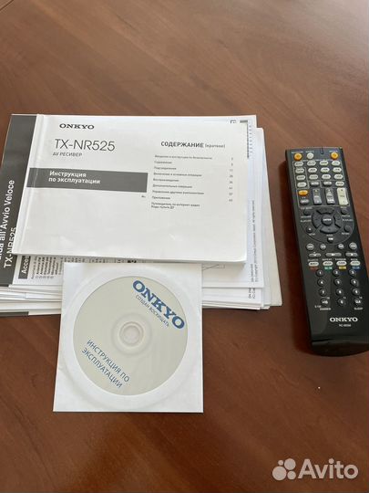 Av ресивер onkyo tx-nr525