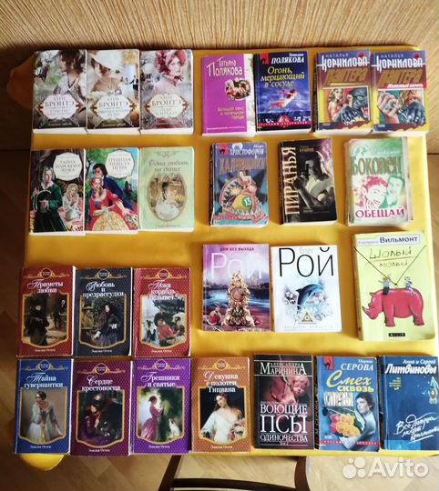 Книги — детектив, роман, повесть