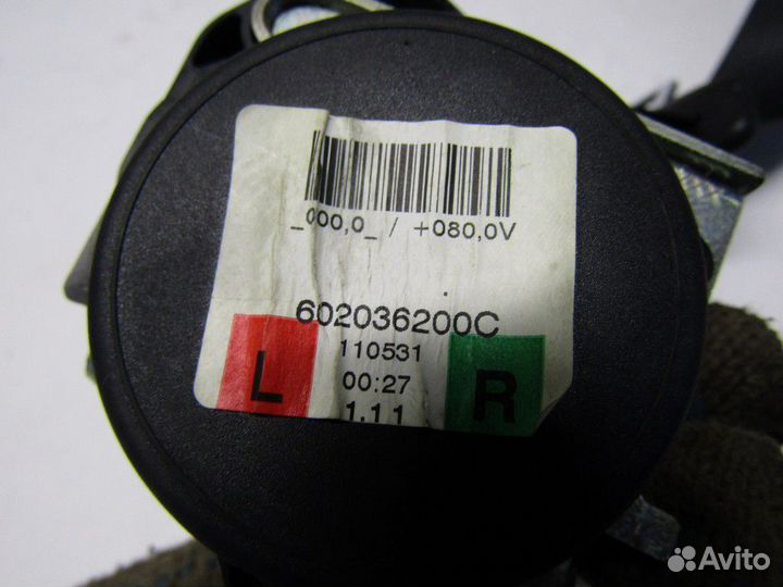 Ремень безопасности Octavia (A5 1Z) 2004-2013