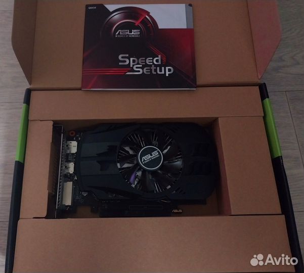 Видеокарта asus GTX 1050 Ti