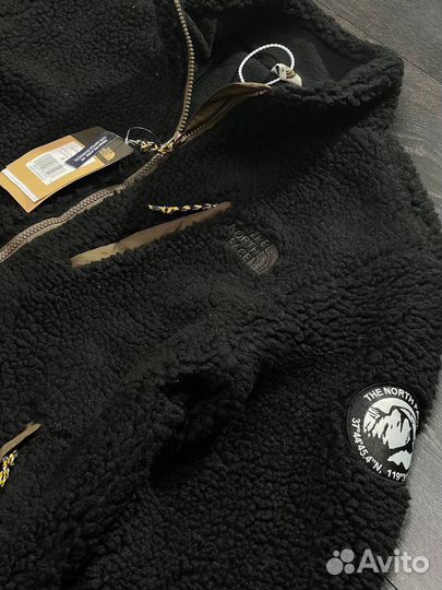 Куртка the north face барашек