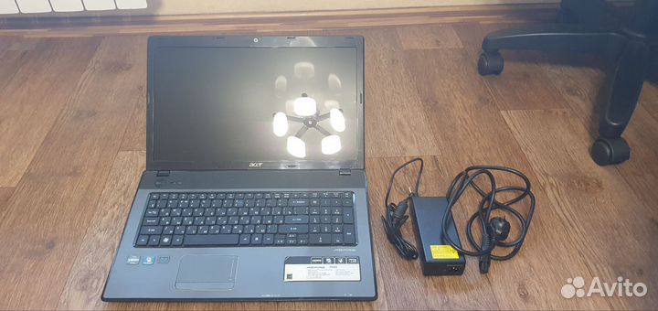 Acer aspire 7552G 17,3